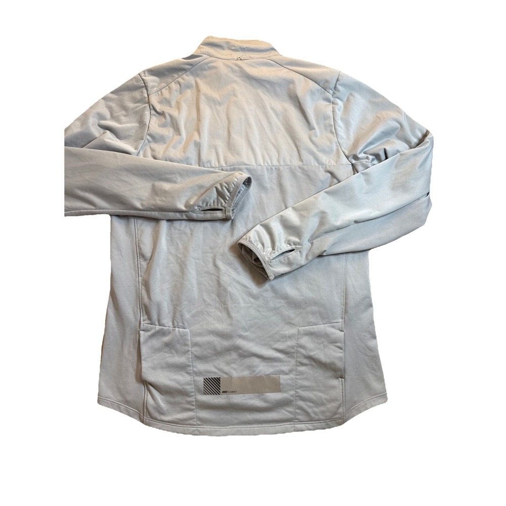 Nike Element Dri fit Fleece Lined Gray Running Training‎ Jacket Windbrkr Wmns M - Picture 6 of 9
